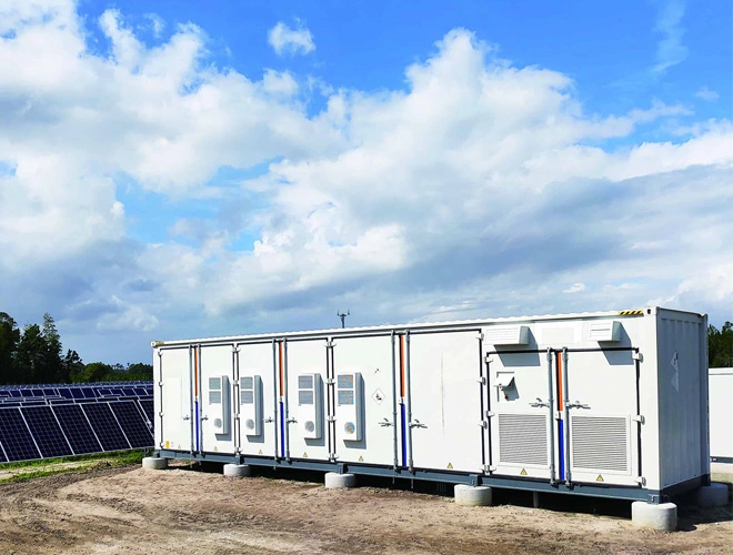 utility scale solar battery storage