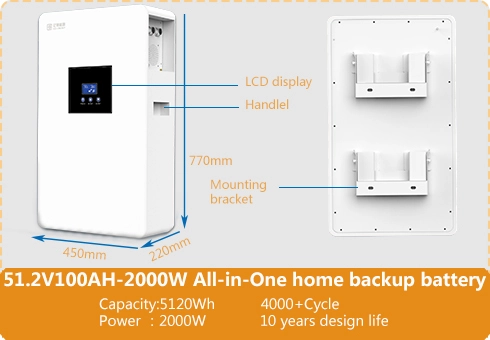 51.2V 100AH LFP Battery